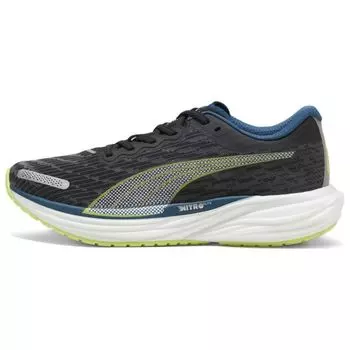 Puma Deviate Nitro 2 Black Lime Pow Мужские кроссовки Ocean-Tropic 376807-19 39