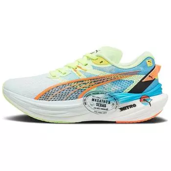 Кроссовки женские Puma Deviate Nitro 3 Marathon Series Blue Nitro-Blue Fizzy-Apple 310196-01 36