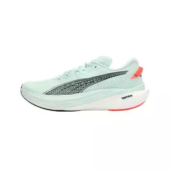 Puma Deviate Nitro 3 Peaceful Blue Мужские кроссовки Зеленый Светящийся-красный 309707-19 42