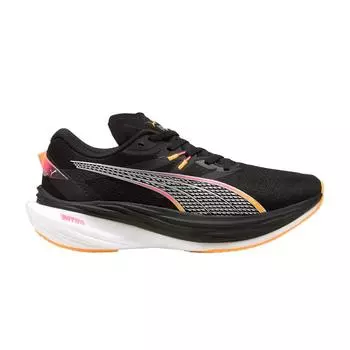 Puma Deviate Nitro 3 Широкие черные кроссовки Sunset Glow для мужчин Sun-Stream 378449-02 44