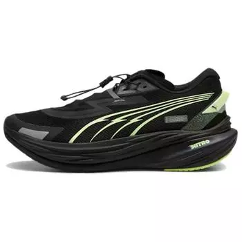 Puma Deviate Nitro 3 WTR+ Black Galactic Grey Men Sneakers 310080-01 40.5