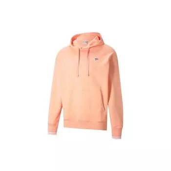 Puma Downtown вышитый логотип толстовка мужская топы абрикосово-красный 531430-26 S
