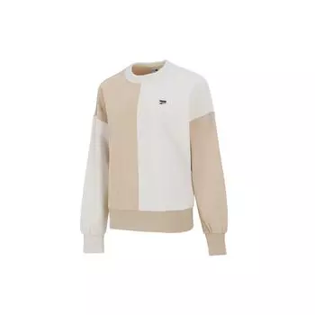 Puma Downtown Oversize Crew Neck Sweatshirt Women Tops Off-White 533052-20 L