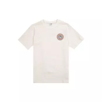 Puma Футболка Downtown Relaxed Graphic Print Vintage Sport с круглым вырезом и коротким рукавом, женские топы, цвет Off-White 535413-99 L