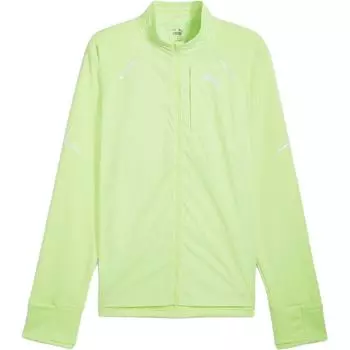 Puma Drycell Run Grid Fleece Дышащая Легкая Удобная Куртка Мужская Куртка Soda-Apple 525788-34 XS