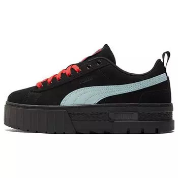 Puma Dua Lipa x Mayze Suede Black Blue Glow Женские кроссовки Puma-Black 387294-05 36