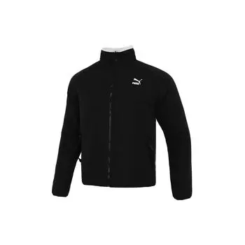 Puma Двусторонняя куртка из шерпы, мужская куртка, черная 846428-01 XL