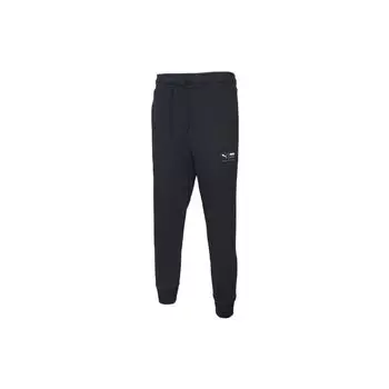 Puma Джоггеры Downtown Logo Knit Мужские Брюки Черный 577605-01 M