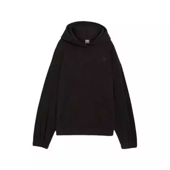 Puma Ess Elevated FW24 Повседневное Удобное Модное Худи Женские толстовки Черный 681529-01 XS