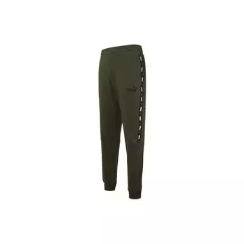 Puma Ess+ Tape Sweatpants With Side Taping And Cuffed Hem Men Bottoms Green 849535-70