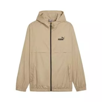 Puma Essentials Однотонная Удобная Мягкая Ветровка Мужская Куртка Хаки 847484-83 S