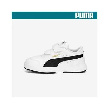 Puma EVolVe Coat V Ps Kids Shoes 38914501 WHTBLK170