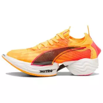 Puma Кроссовки женские Fast-R Nitro Elite 2 Sun Stream Orange Sunset-Glow White 310218-01 38.5