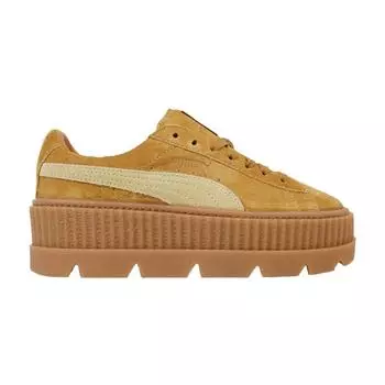 Puma Fenty x Cleated Creeper Golden Brown Женские кроссовки Tan Golden-Brown-Lark 366268-02