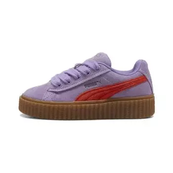 Puma Fenty x Creeper Phatty Little Kid Lavender Burnt Red Детские кроссовки Purple Lavender-Alert Gum 396830-03 28