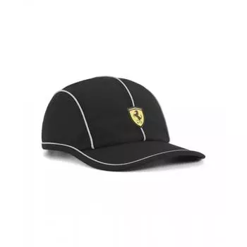 Puma Ferrari Race Lifestyle 4 Panel Cap Black 026075 01 FREE