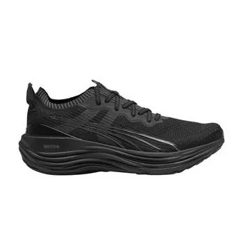 Puma ForeverRun Nitro Knit Black Shadow Grey Мужские Кроссовки 379139-01 39