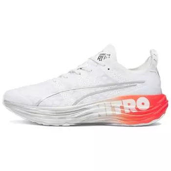 Puma ForeverRun Nitro White Cherry Tomato Мужские кроссовки Серебро 380017-01 41