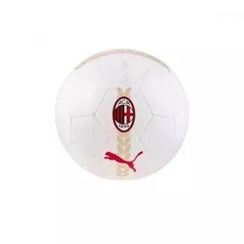 Puma Футбольный мяч Футбольный мяч Ac Milan Acm PreMatch Ball Mini Acm PreMatch Ball Mini 084545 08 08 Puma White/46cm (circumference)