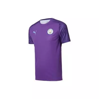 Puma Футболка с коротким рукавом и круглым вырезом с логотипом, мужская, цвет фиолетовый 755798-23 S