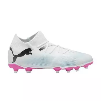 Puma Future Match 7 FG AG Big Kid Phenomenal Pack Детские кроссовки Белый Черный Ядовитый-Розовый 107729-01 33