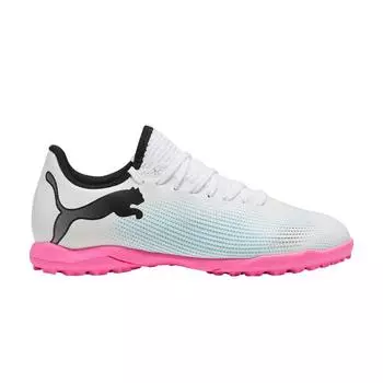 Puma Future Play 7 TF Big Kid Phenomenal Pack Детские кроссовки Белый Черный Ядовитый-Розовый 107737-01 35.5