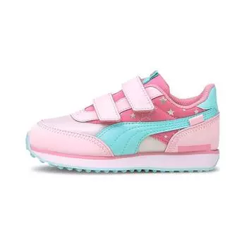 Puma Future Rider Jr Unicorn - Саше Розовые детские кроссовки Island-Paradise 368827-01 34.5
