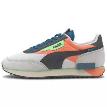 Puma Future Rider Neon Play - Мужские кроссовки Fusion Coral White 373383-02