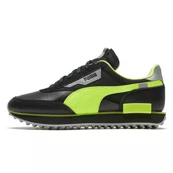Puma Future Rider Risk Alert Black Safety Желтые мужские кроссовки 373172-02