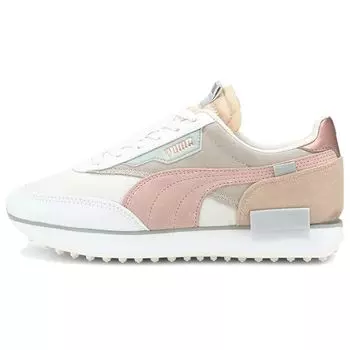 Puma Future Rider Soft Metal Natural Vanchetta Женские кроссовки Pink Marshmallow Natural-Vachetta 374665-02