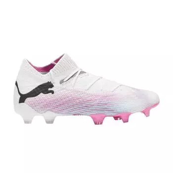 Puma Женские кроссовки Future Ultimate 7 FG AG Phenomenal Pack Белый Черный Ядовитый-Розовый 107701-01 37