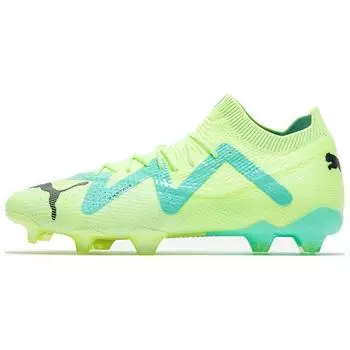 Puma Future Ultimate FG AG Supercharge Pack - Мужские кроссовки Fast Yellow Green Black Electric-Peppermint 107165-03 41