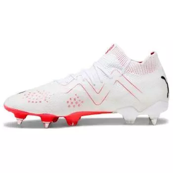Puma Future Ultimate MxSG Breakthrough Pack мужские кроссовки белые черные огненно-орхидейные 107351-01 42.5