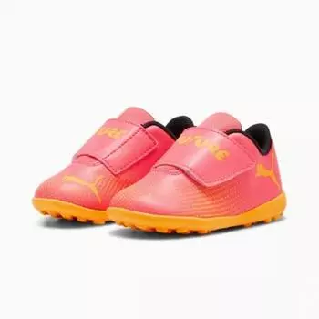 Puma Galleria Puma Kids Junior Soccer Shoes Futsal Shoes Future 7 Play Tt V In Pink/150