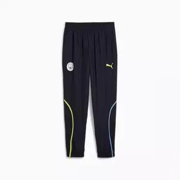 Puma Galleria Puma Men S Soccer jerSey Long pantS Mcfc Pre Match Woven pantS blacks/L