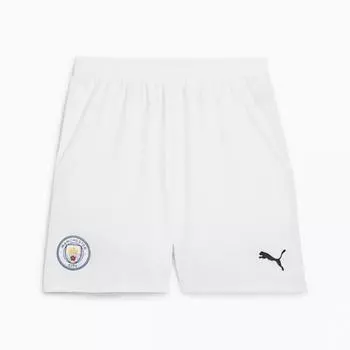 Puma Galleria Puma Men S Soccer jerSey mancheSter ShortS Mcfc ShortS raffleS white/L