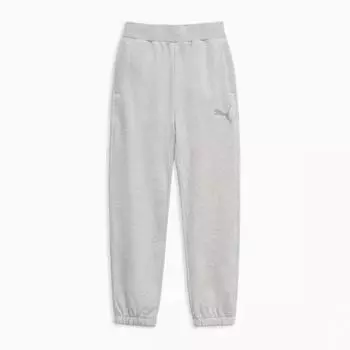 Puma Galleria Puma Unisex Long Pants Uni ArcHive H brusHed Sweat Joe Grey/L