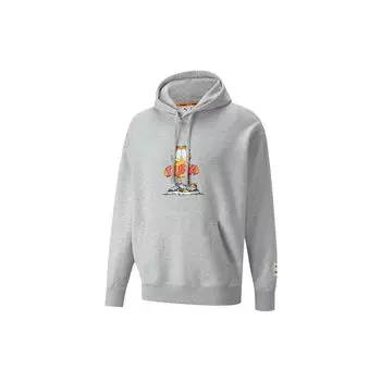 Puma Garfield Cartoon Print Толстовка Мужская Топы Серый 534435-04 S