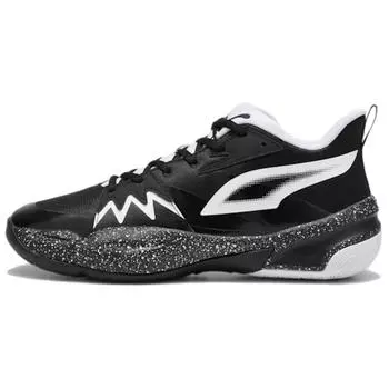 Puma Genetics Speckle - черно-белые кроссовки унисекс 310405-02 42.5