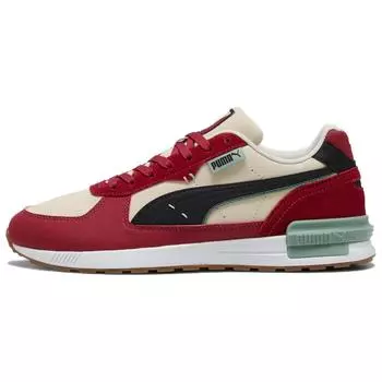 Puma Graviton Greenside Alpine Snow Black Темно-малиновый Мужские Кроссовки Красный 400684-01 42
