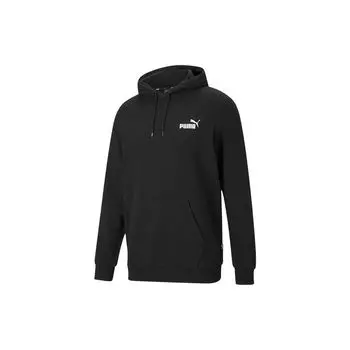 Puma Hooded Letter Print Long Sleeve Sweatshirt Men sweatshirt Black 589038-01 XS