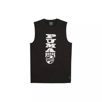 Puma Мужская баскетбольная майка Hooper, черная 624829-01 L
