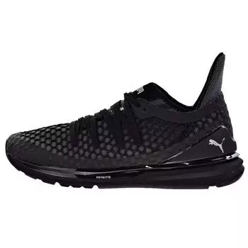 Puma Ignite Limitless Netfit Black White Мужские кроссовки Puma-Black Puma-White 189983-01