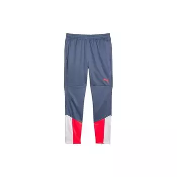 Puma Индивидуальные чашки, цветные блоки, облегающие, прямые, со средней посадкой, трикотажные спортивные брюки, мужские низы 658872-53 XL