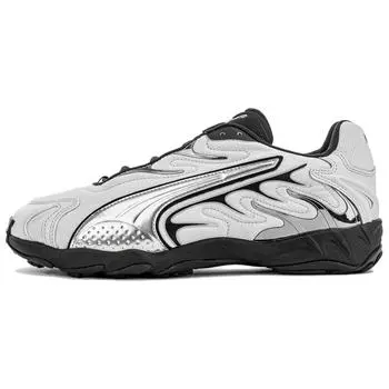 Puma Inhale Smile - Серебристый Туман Черный Мужские Кроссовки Белый 402589-01 41