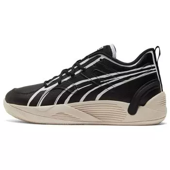 Puma Joshua Vides x TRC Blaze Court Hoop Dreams Мужские кроссовки Black Puma-Black Puma-White 377134-01 39