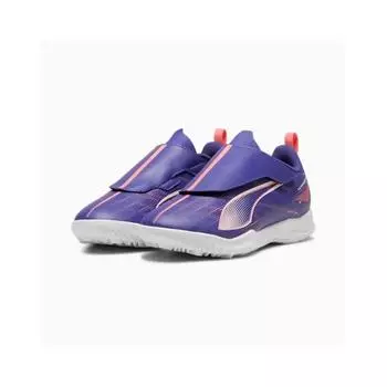 Puma Junior Kids Soccer Shoes Futsal Shoes Ultra 5 Play V Tt Jr Blue/170