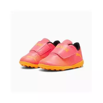 Puma Kids Junior Soccer Shoes Futsal Shoes Future 7 Play Tt V In Pink/150