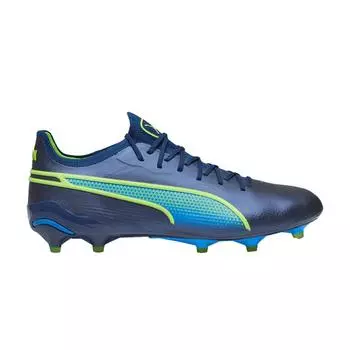 Мужские кроссовки Puma King Ultimate FG AG Gear Up Pack Синие Персидско-Синие Белые 107563-04 39