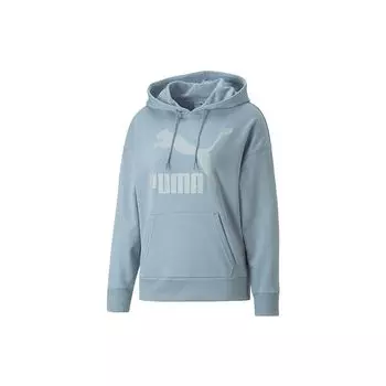 Puma Классические спортивные толстовки с логотипом, женские толстовки, синие 531385-79 S
